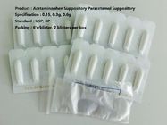 Obat Acetaminophen Suppository, Suppository Paracetamol Untuk Bayi 0,15 - 0,6 g