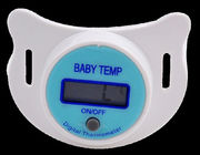 Biru / Merah Muda Elektronik Peralatan Medis Klinik Digital Baby Nipple Thermometer